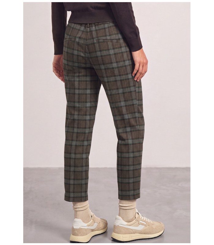 PANTALÓN CUADROS CHINO MUJER STREET ONE