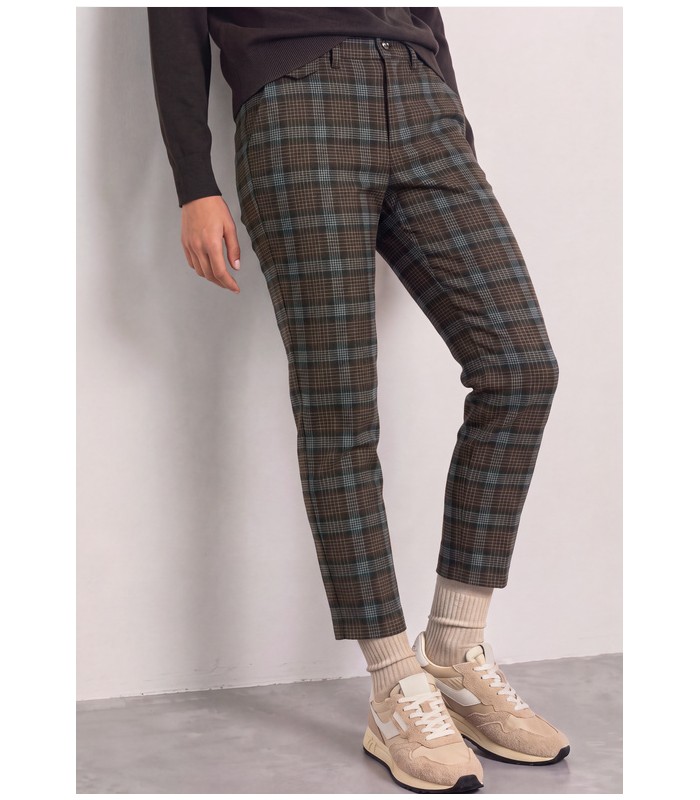 PANTALÓN CUADROS CHINO MUJER STREET ONE