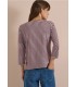 CAMISETA MANGA 3/4 RAYAS MUJER CECIL
