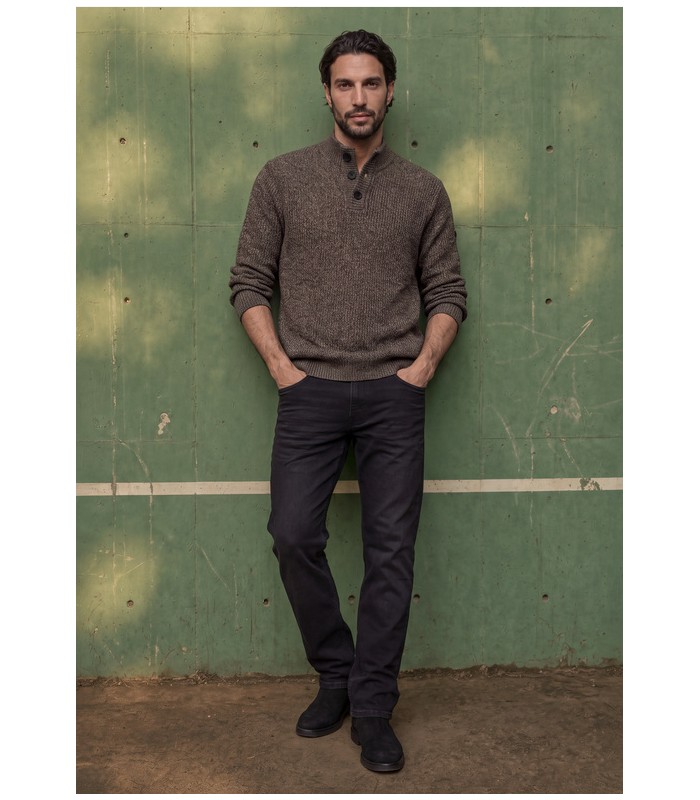 JERSEY CUELLO BOTONES HOMBRE STREET ONE