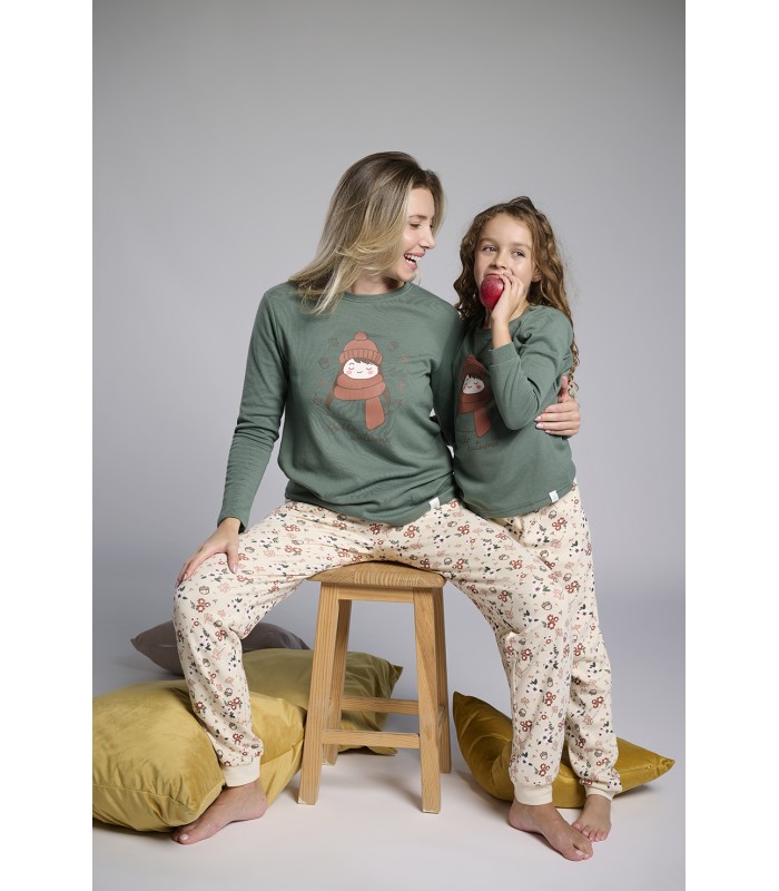 PIJAMA NIÑA "HELLO AUTUMN" MUYDEMI