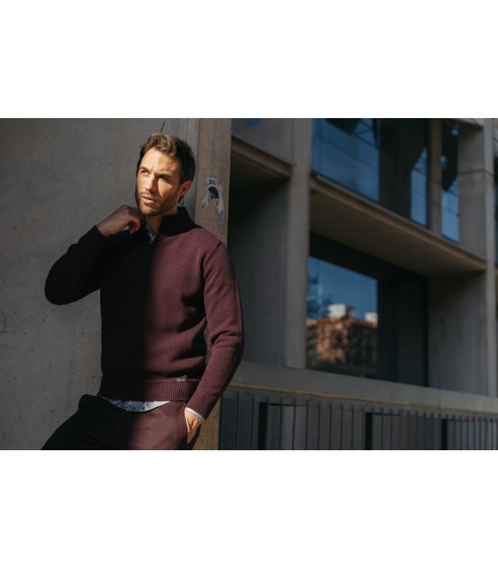 JERSEY CREMALLERA SEMI-CISNE HOMBRE DARIO BELTRAN