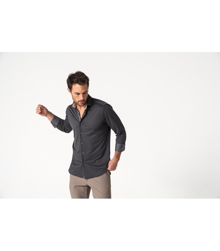 CAMISA HOMBRE MICRO ESTAMPADA DIARIO DARIO BELTRAN
