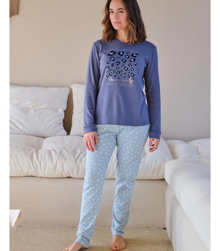 PIJAMA MUJER ALGODÓN MASSANA