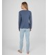 PIJAMA MUJER ALGODÓN MASSANA