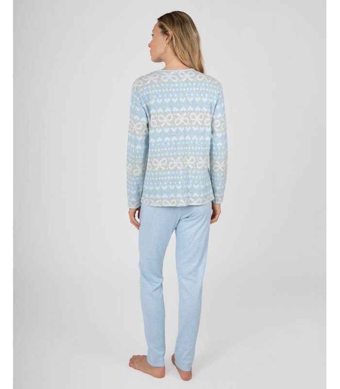 PIJAMA MUJER CORAZONES MASSANA