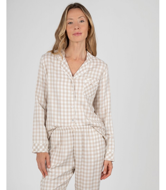 PIJAMA MUJER CUADROS MASSANA