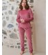 PIJAMA MUJER SEMI LISO MASSANA