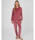 PIJAMA MUJER SEMI LISO MASSANA
