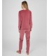 PIJAMA MUJER SEMI LISO MASSANA