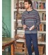 PIJAMA HOMBRE RAYAS MASSANA