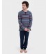 PIJAMA HOMBRE RAYAS MASSANA