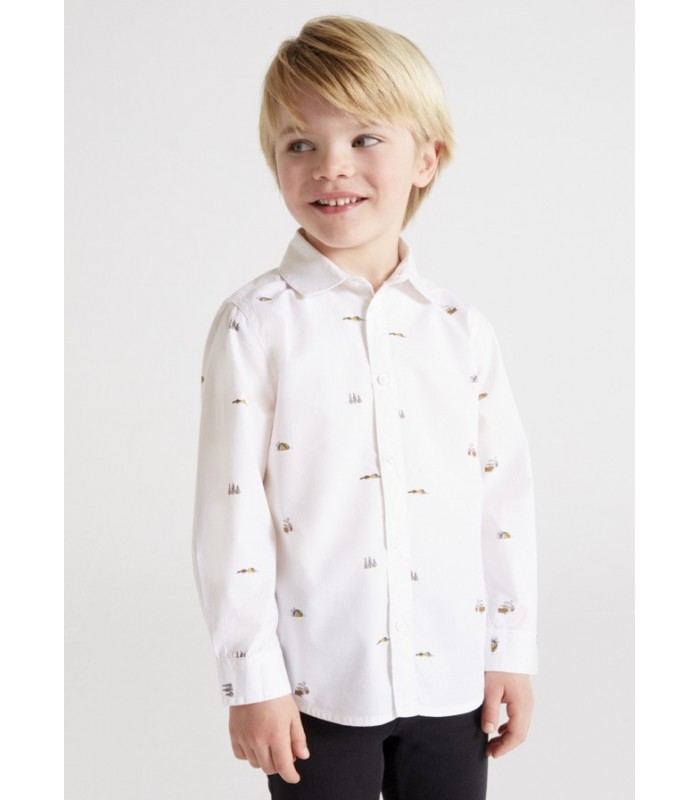 CAMISA NIÑO ESTAMPADA MAYORAL