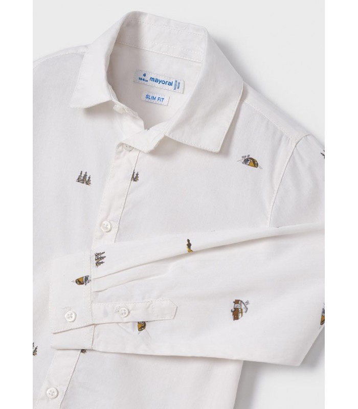 CAMISA NIÑO ESTAMPADA MAYORAL