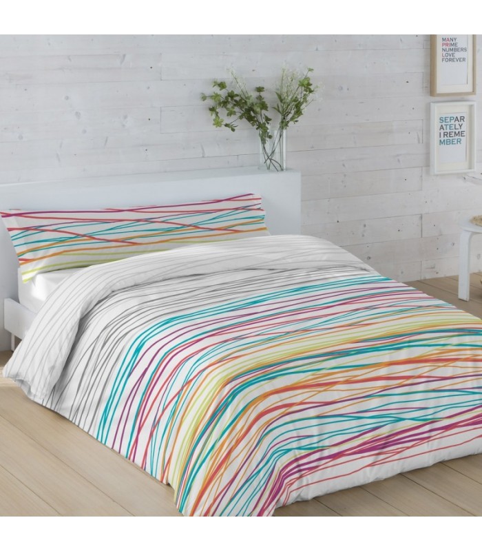 DUO FUNDA NÓRDICA DUNTRA MULTICOLOR